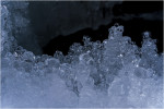gefrorene wassertropfen